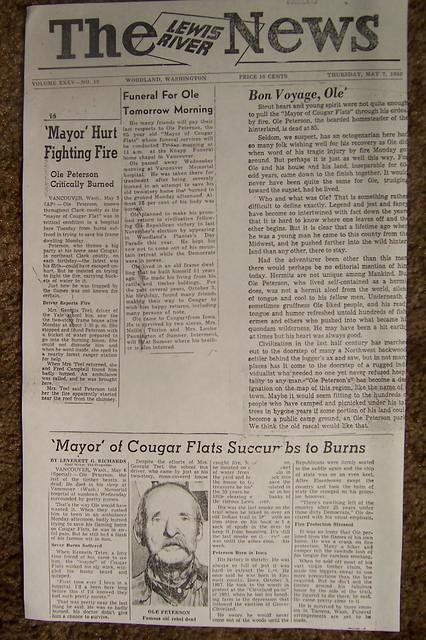 Lewis River News 7-May-1953