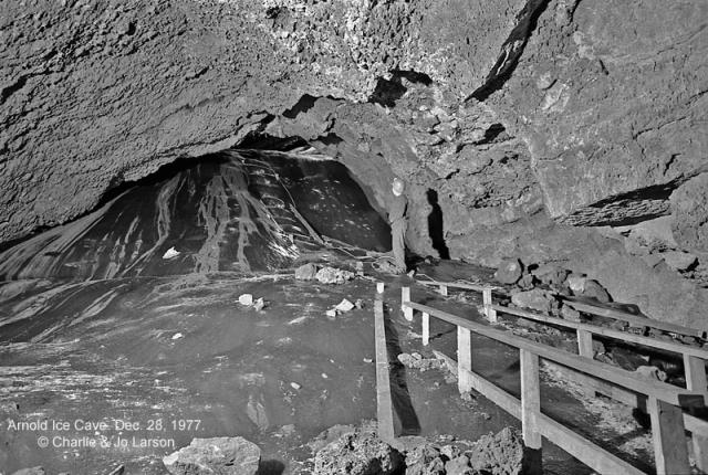 12-28-77 bw7a Arnold Ice Cave raw1